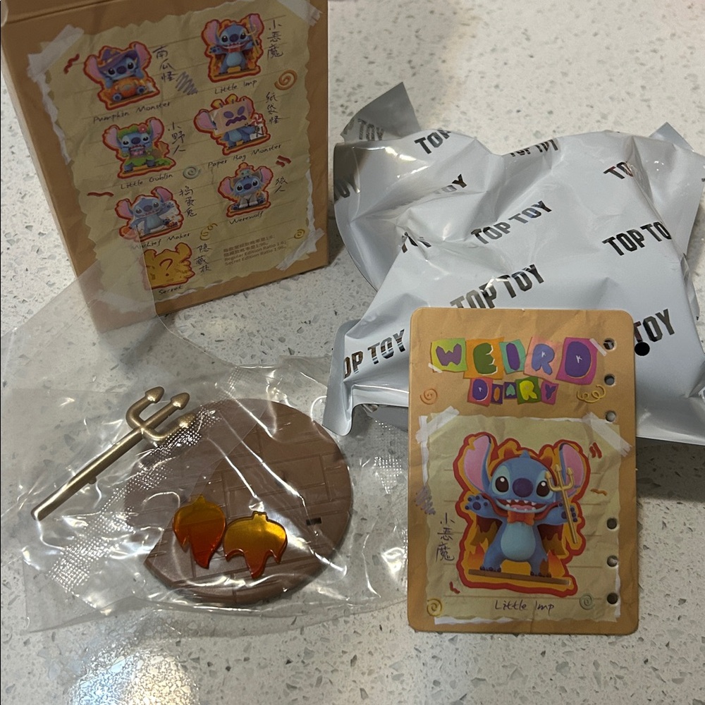 Weird Diary Top Toy Stitch Little Imp